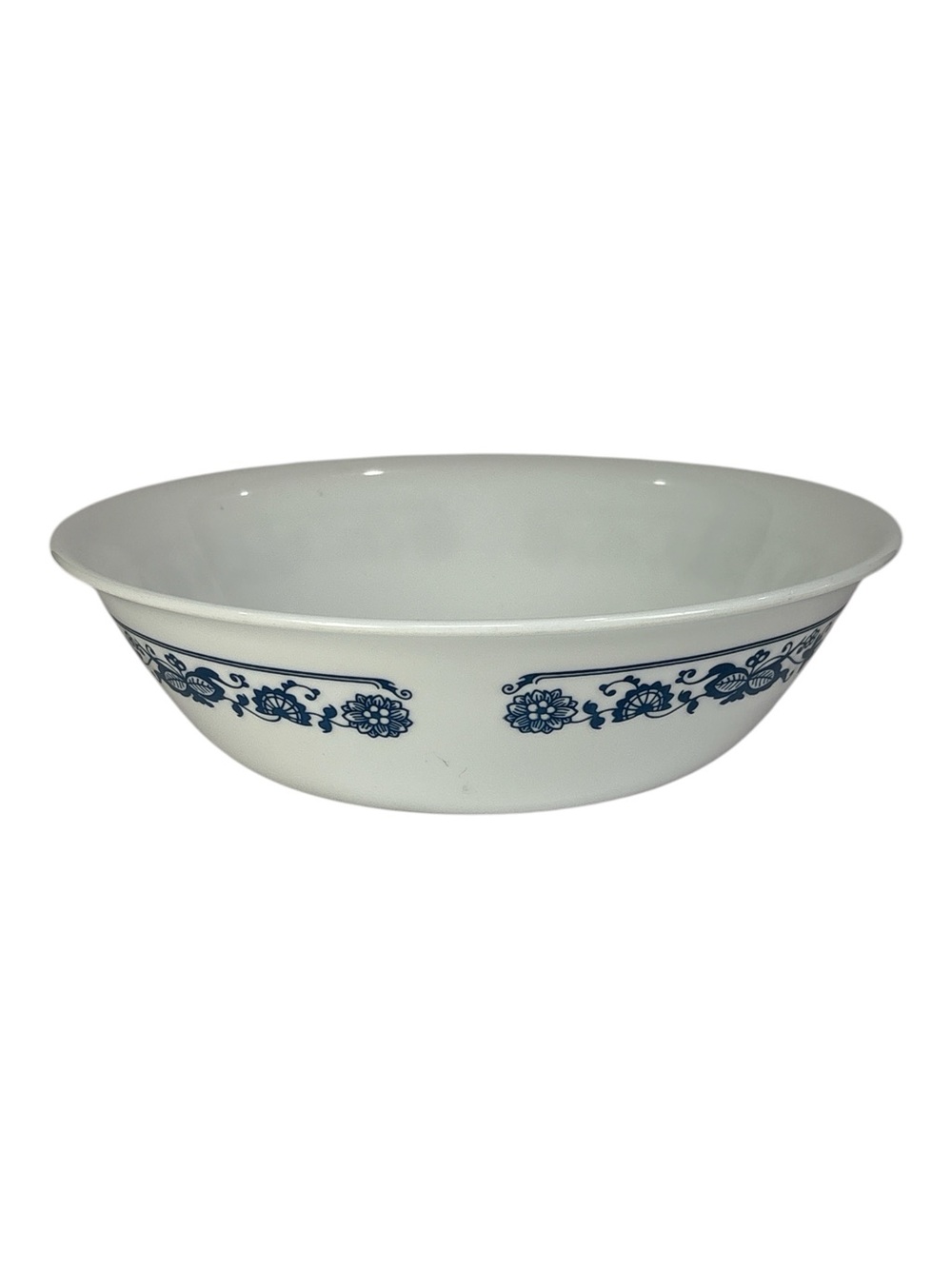 Vintage Corning Corelle Old Town Blue Onion 8.5" Round Vegetable Bowl Made USA - Picture 3 of 7